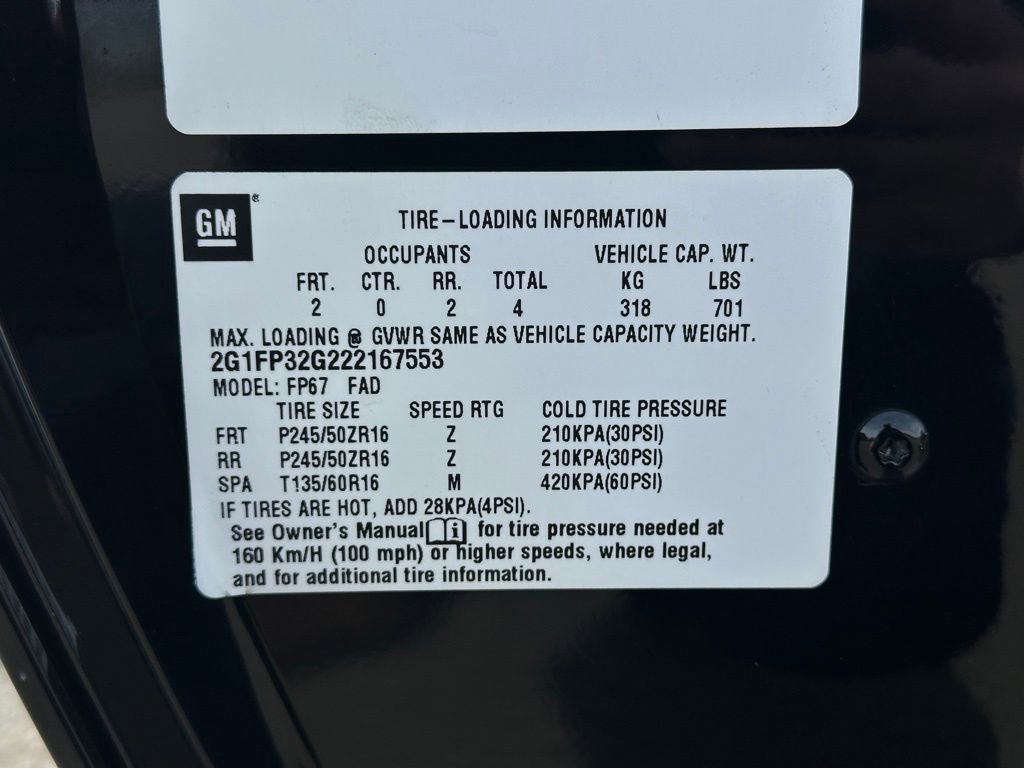 Used 2002 Chevrolet Camaro Z28 w/ Sport Appearance Pkg RWD image 73