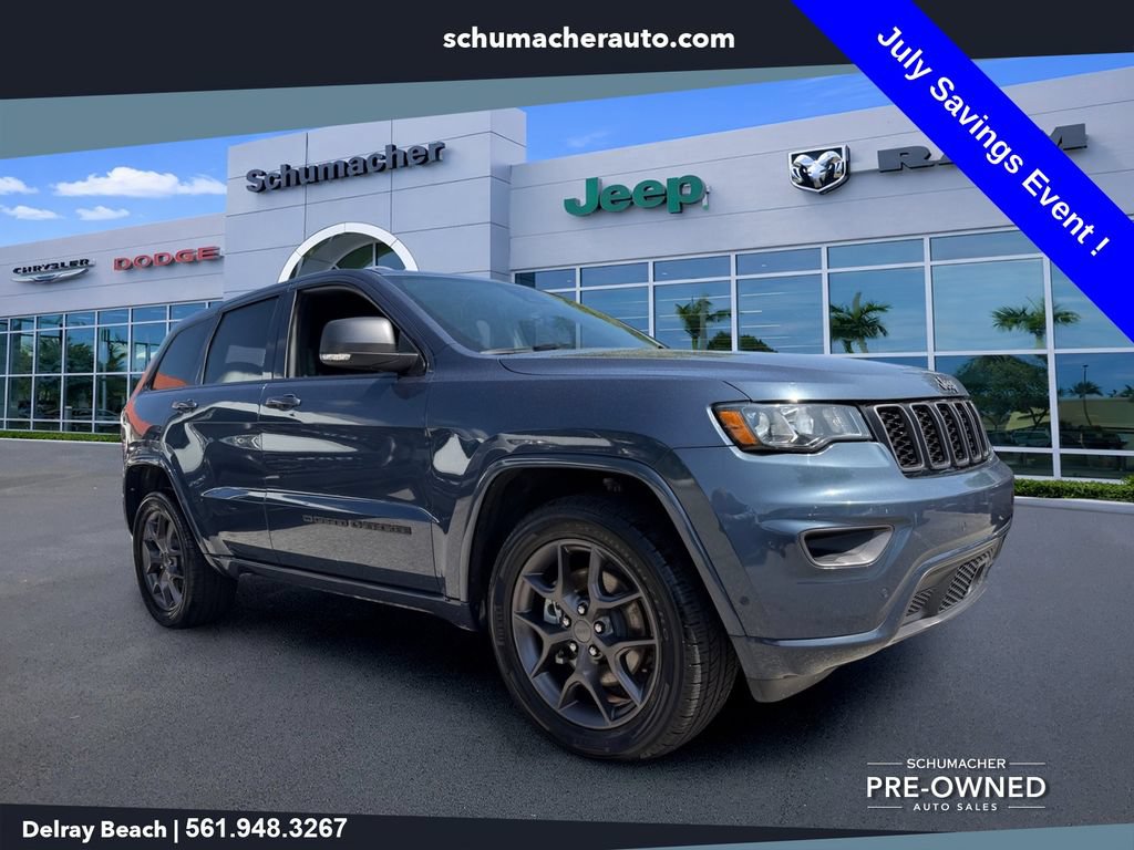 Used 2021 Jeep Grand Cherokee Limited w/ Quick Order Package 28K 80th AWD/4WD video 1