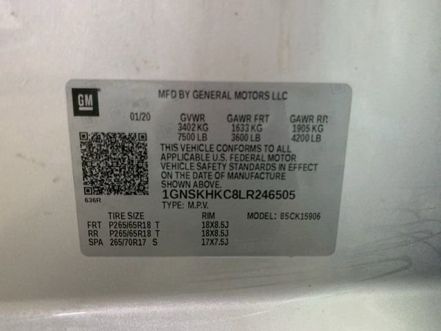 Used 2020 Chevrolet Suburban LT AWD/4WD image 29