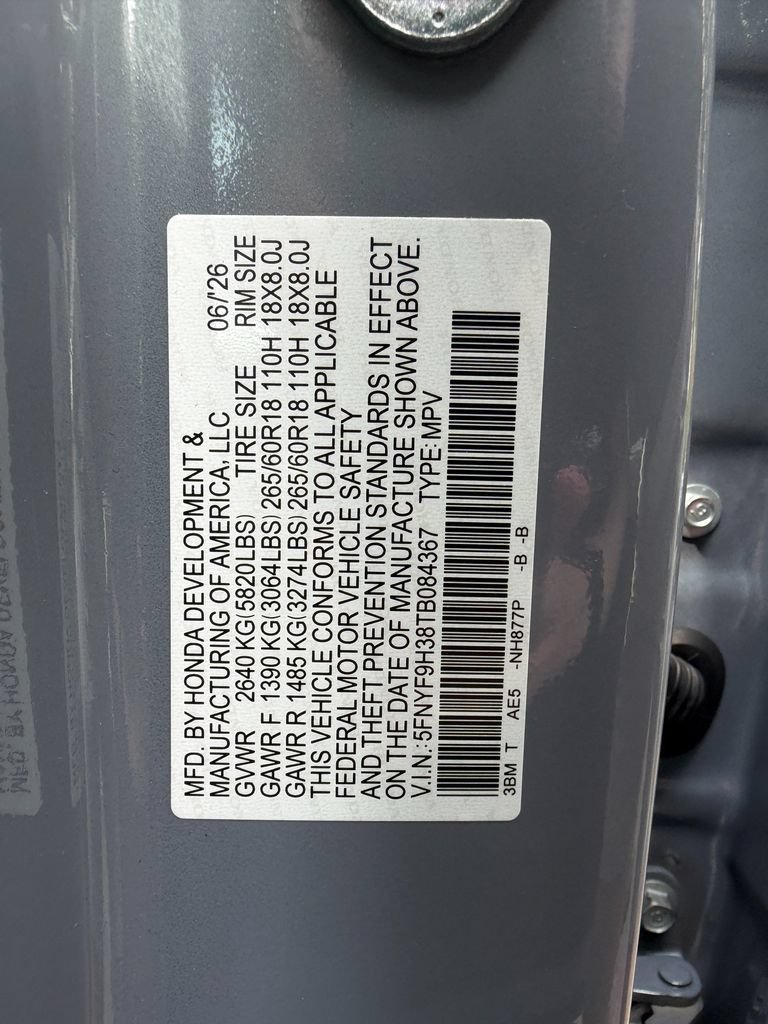 New 2026 Honda Passport RTL image 27