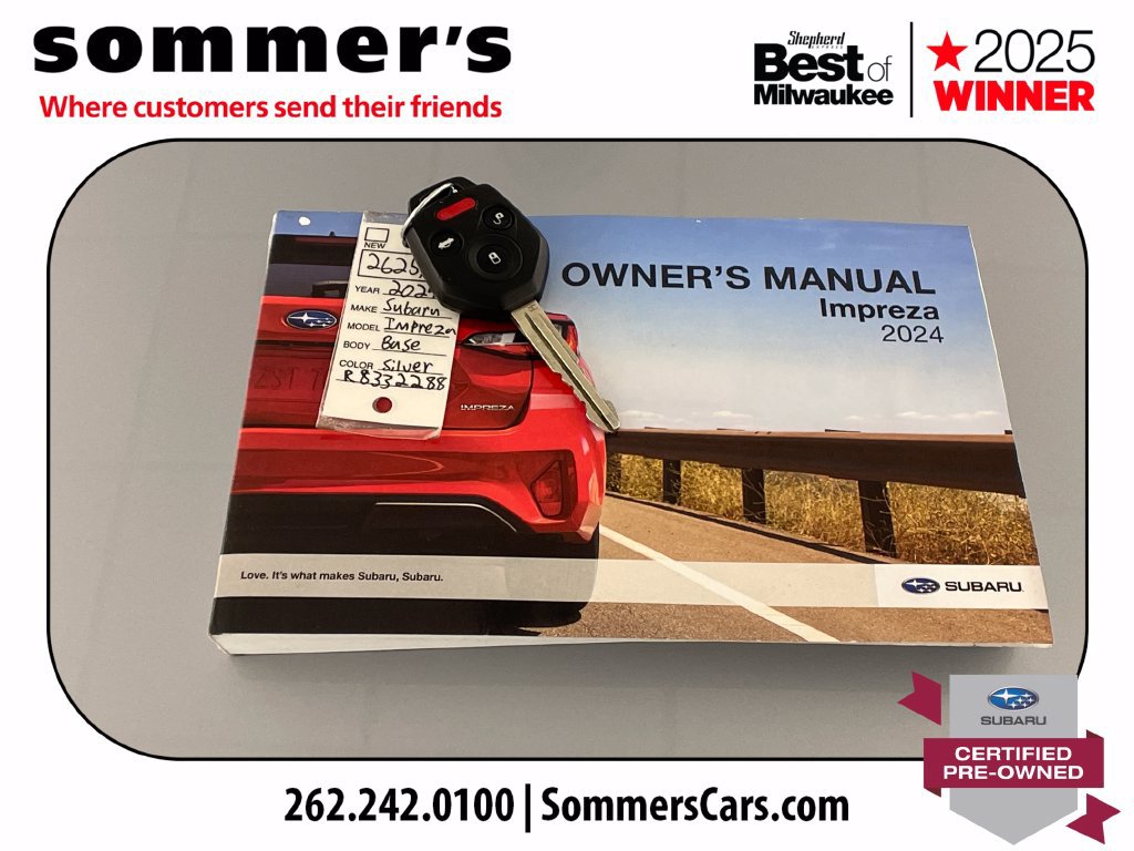 Certified 2024 Subaru Impreza 2.0i w/ Popular Package #1A AWD/4WD image 25
