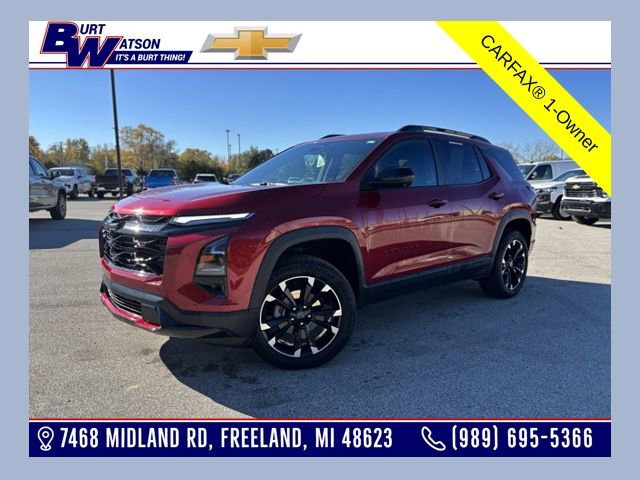 Certified 2025 Chevrolet Equinox RS w/ Safety and Technology Package