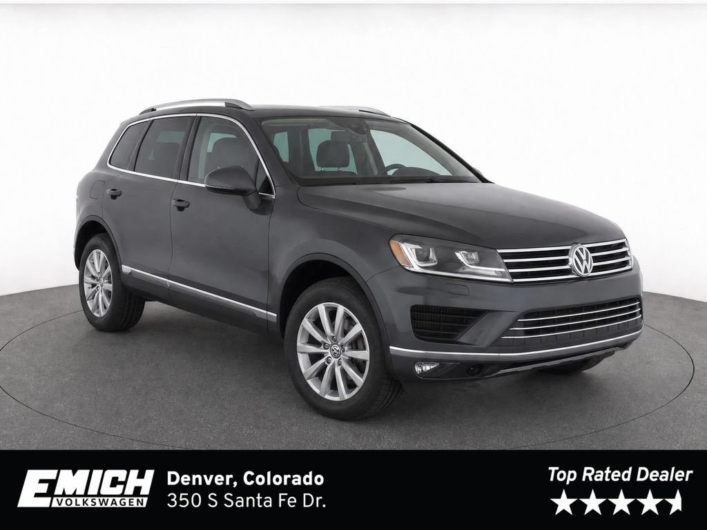 Used 2016 Volkswagen Touareg Sport AWD/4WD image 1
