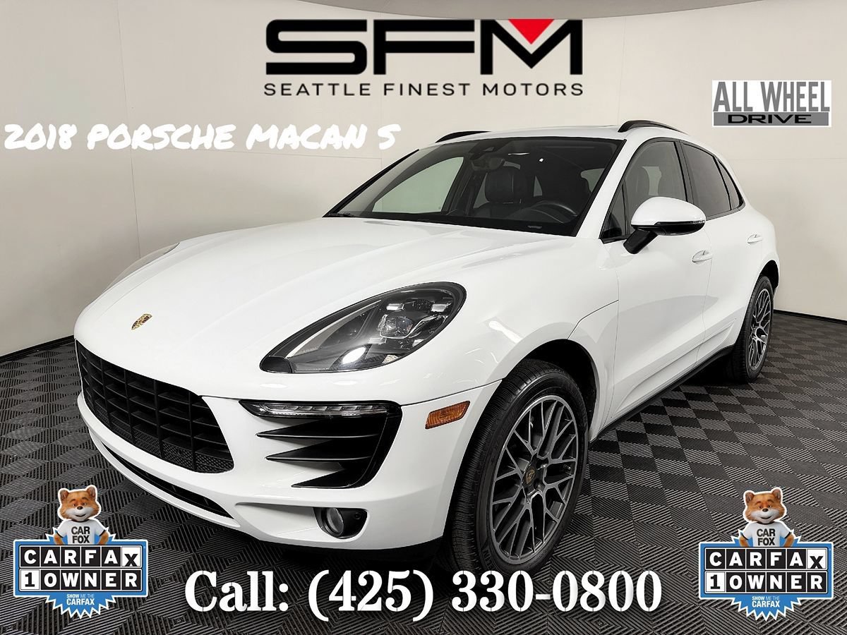 Used 2018 Porsche Macan S AWD/4WD image 1