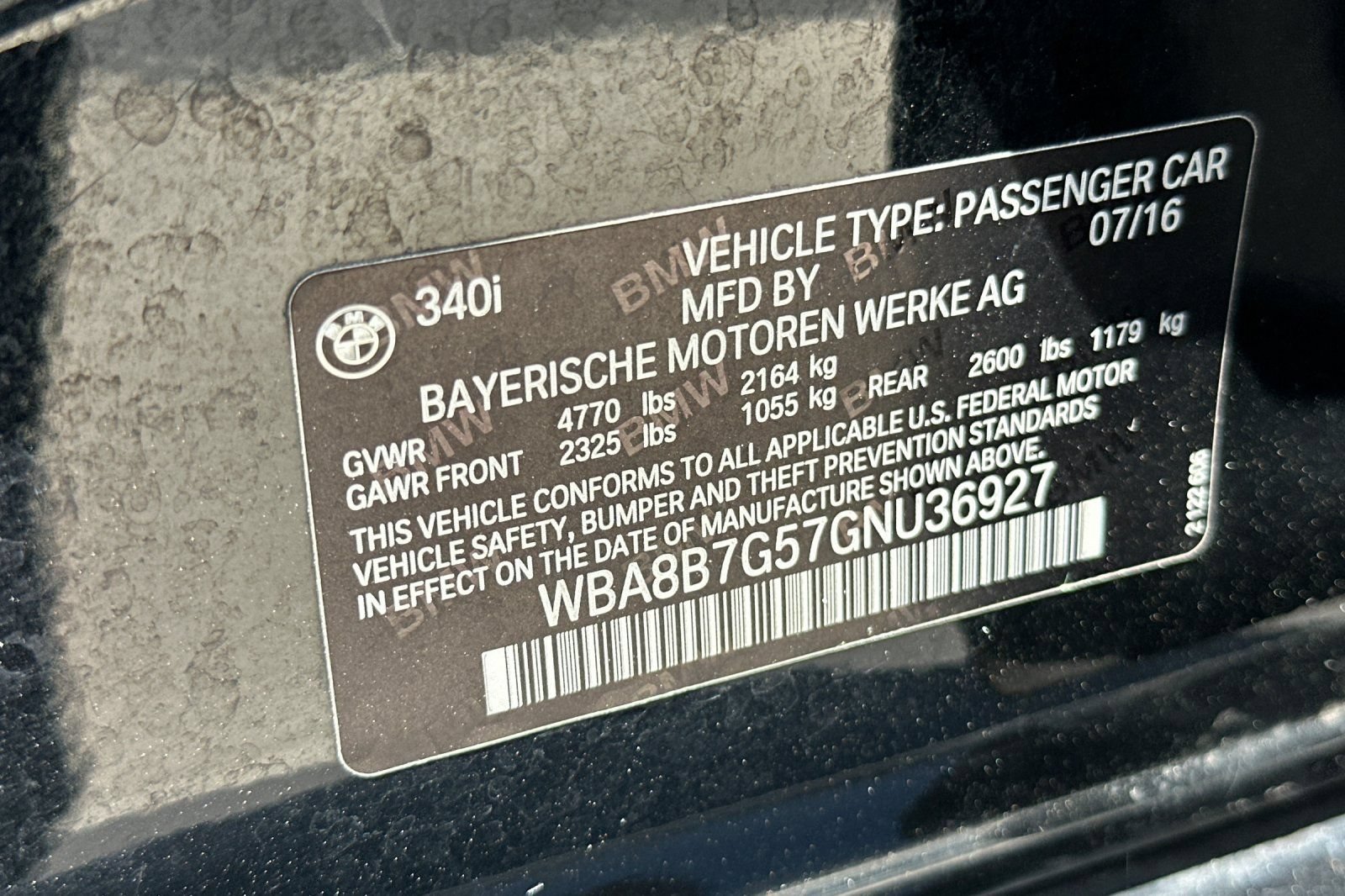 Used 2016 BMW 340i xDrive Sedan AWD/4WD image 26