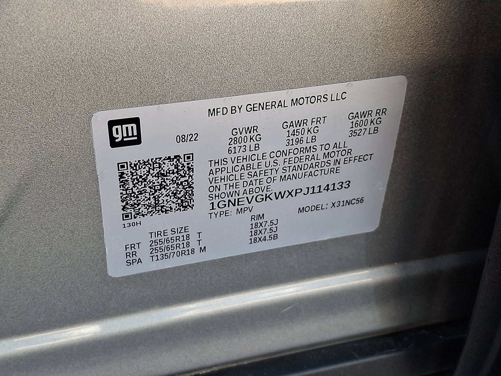 Certified 2023 Chevrolet Traverse LT w/ LPO, Floor Liner Package image 29