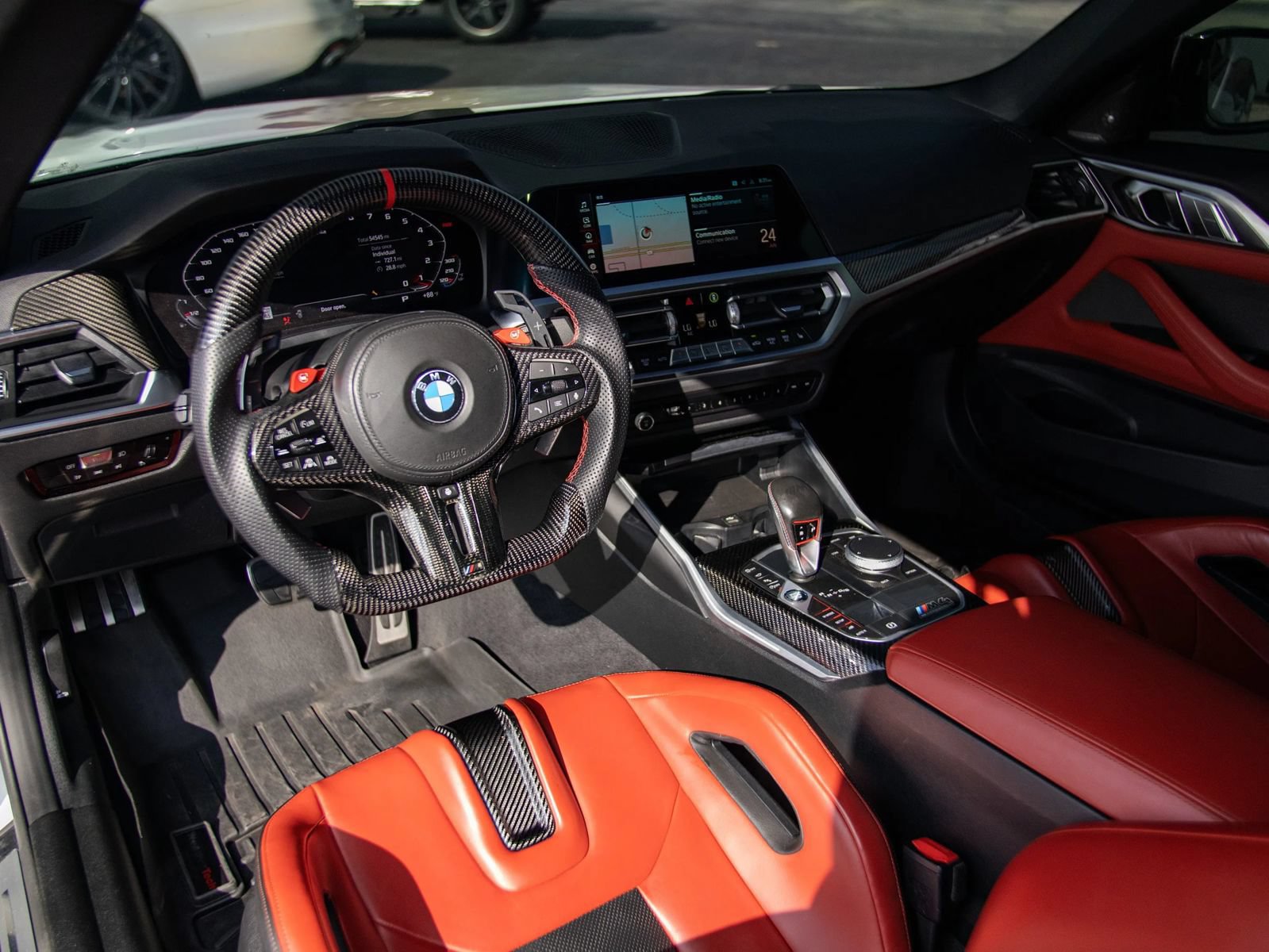 Used 2021 BMW M4 Competition w/ M Carbon Exterior Package RWD image 52