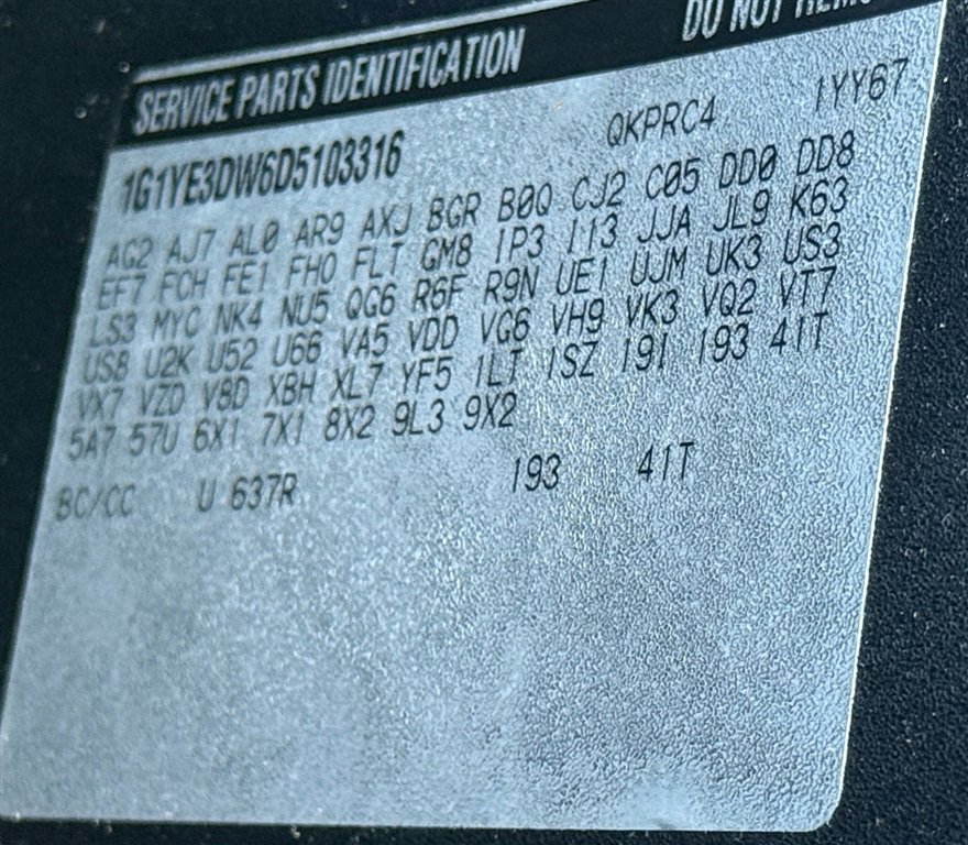 Used 2013 Chevrolet Corvette Convertible RWD image 47