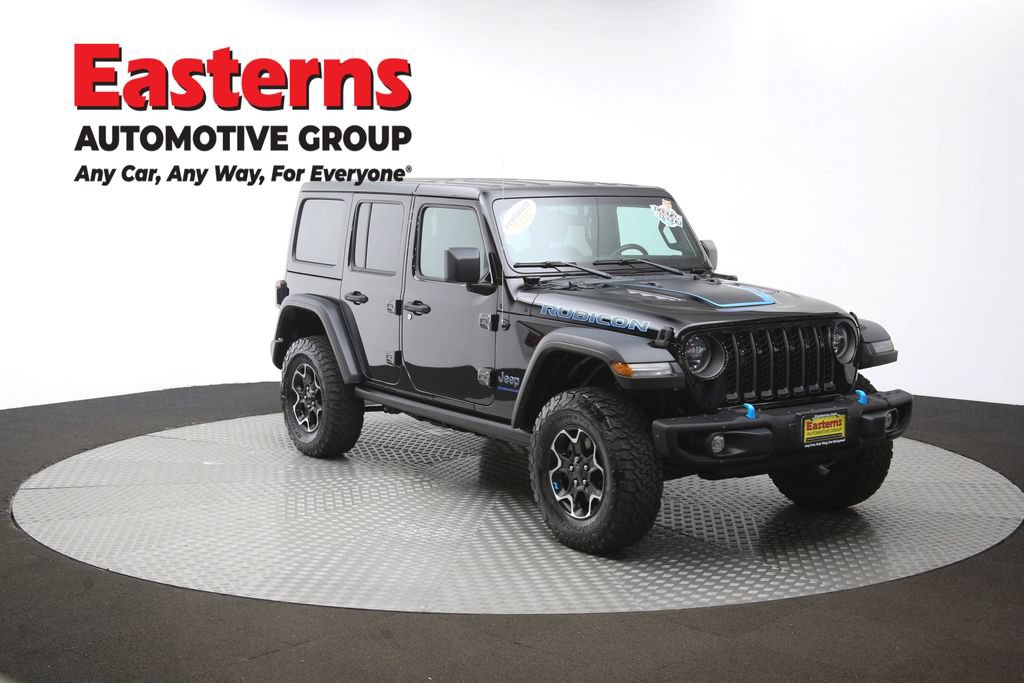 Used 2023 Jeep Wrangler Unlimited Rubicon 4xe w/ Steel Bumper Group AWD/4WD image 53