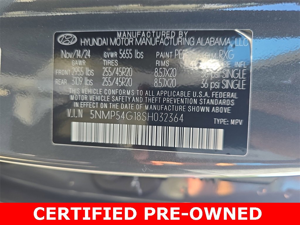 Used 2025 Hyundai Santa Fe Calligraphy image 37