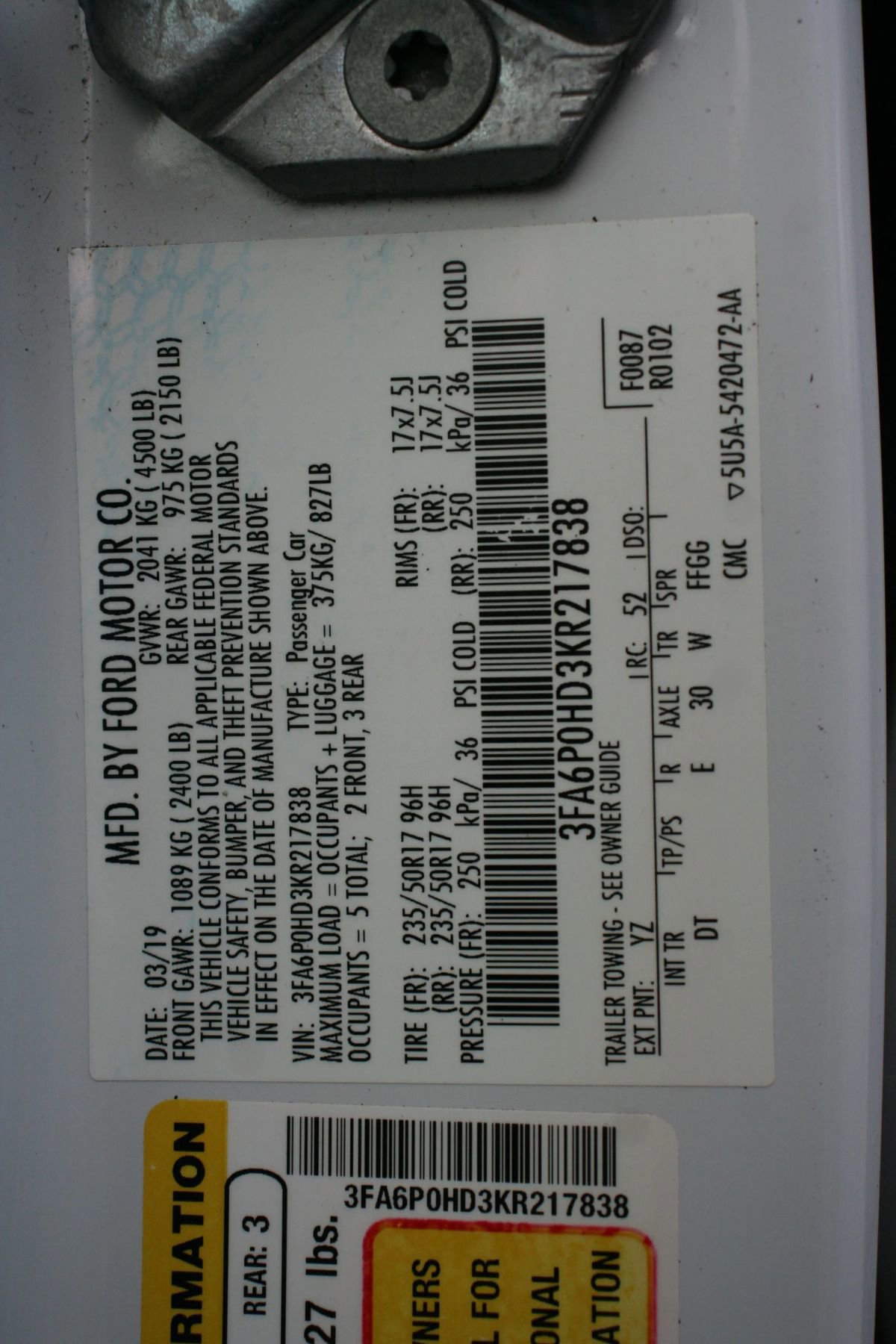 Used 2019 Ford Fusion SE image 35