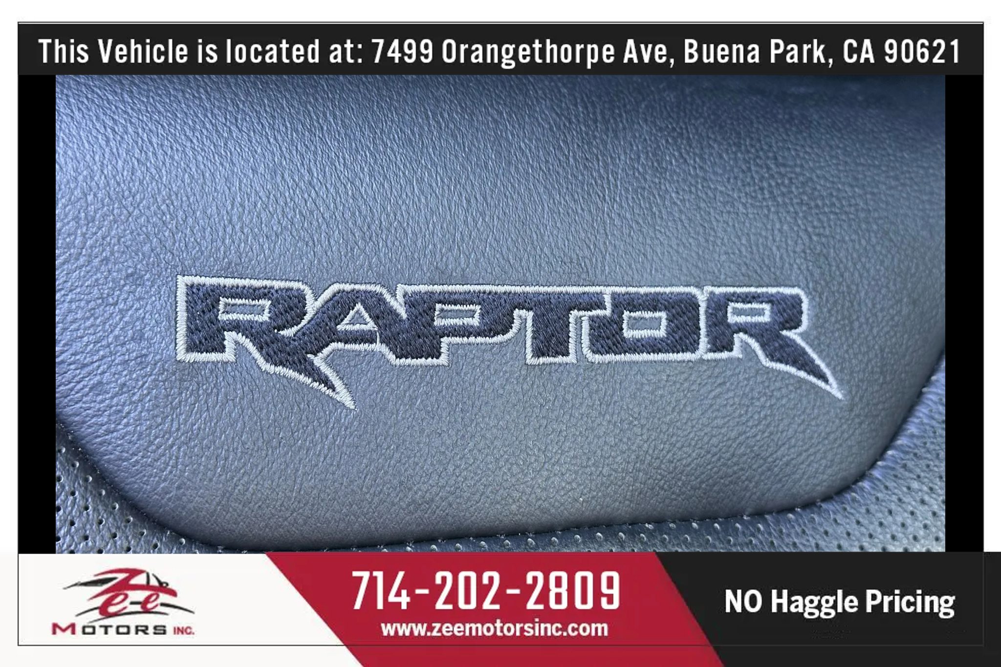 Used 2018 Ford F150 Raptor w/ Equipment Group 801A Mid AWD/4WD image 24