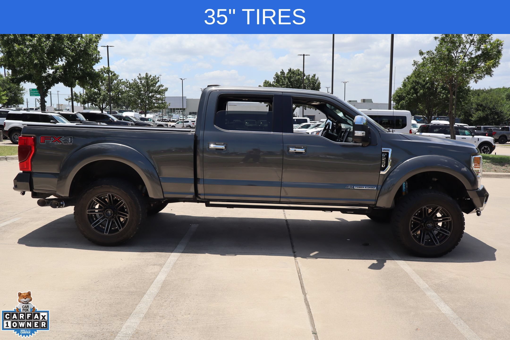 Used 2020 Ford F250 Platinum w/ FX4 Off-Road Package AWD/4WD image 2