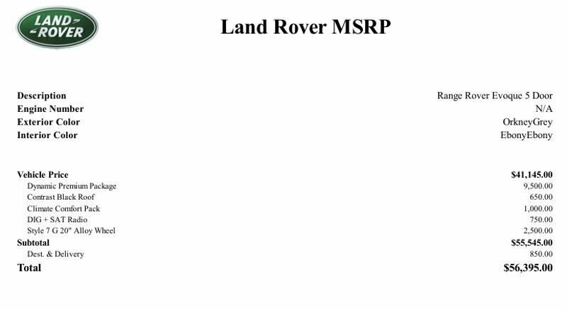 Used 2012 Land Rover Range Rover Evoque Dynamic AWD/4WD image 35