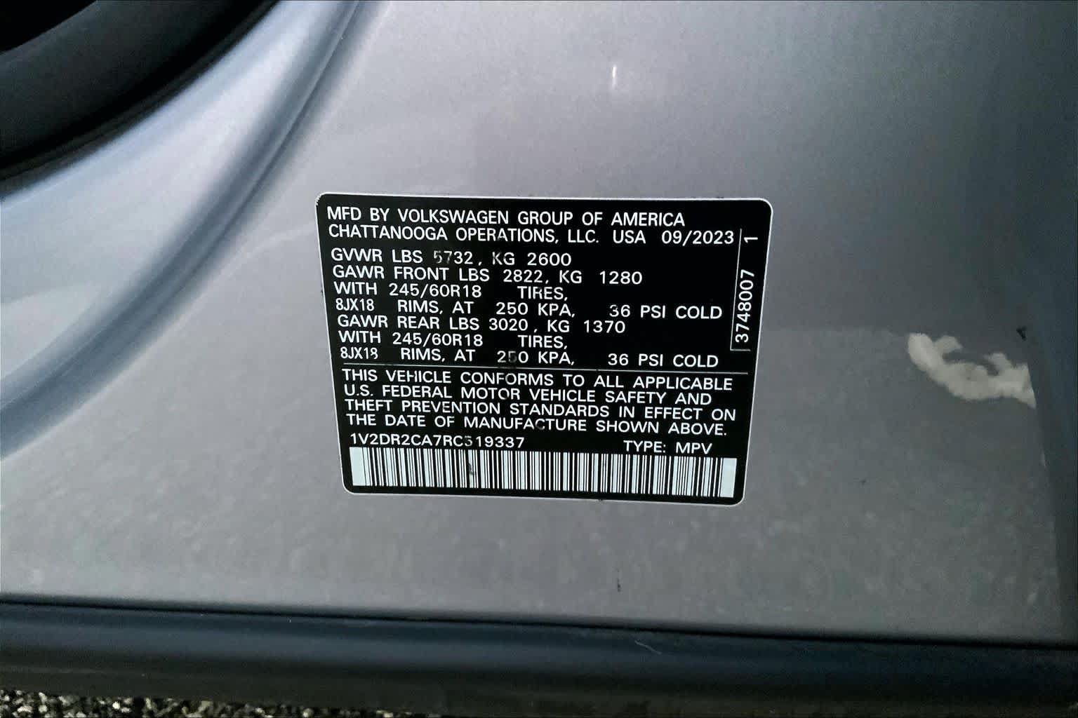 Used 2024 Volkswagen Atlas SE FWD image 29