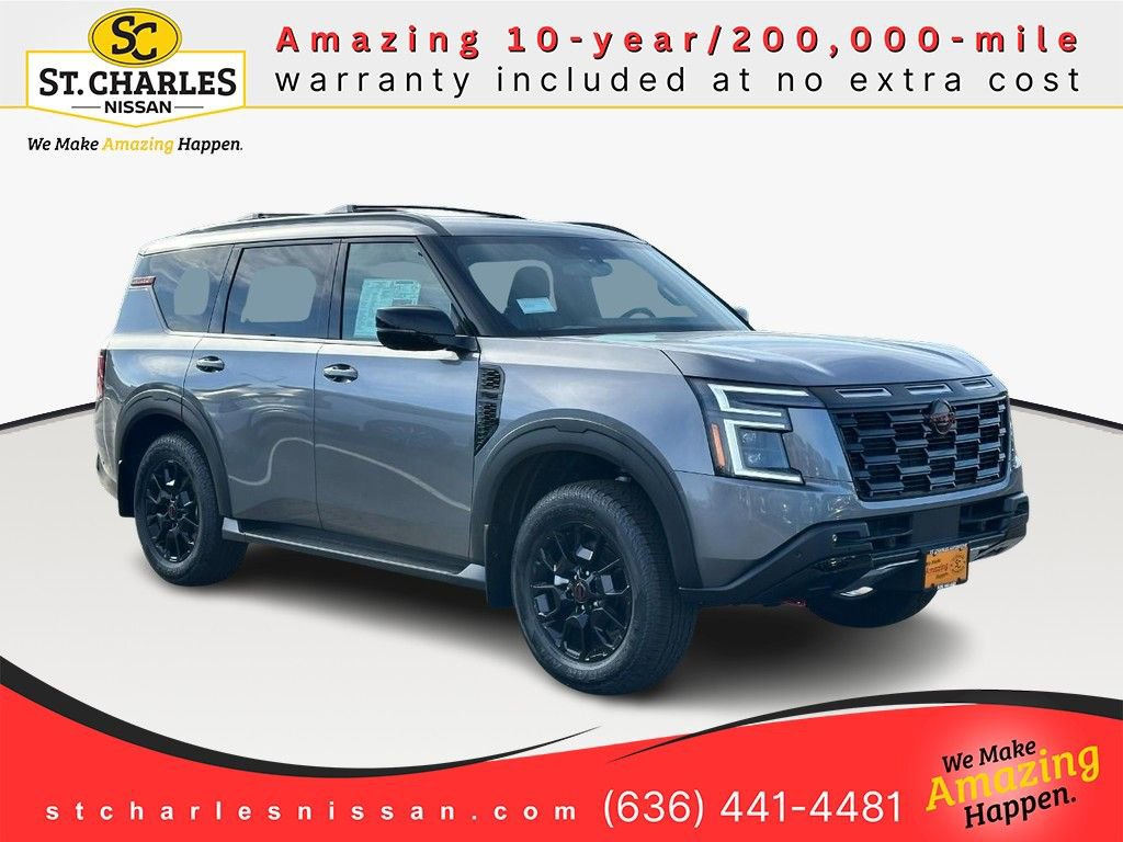 New 2026 Nissan Armada PRO-4X w/ Captain's Chari Seat Package