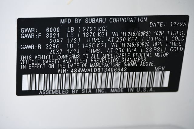 New 2026 Subaru Ascent Bronze Edition image 23