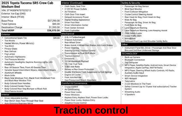 Used 2025 Toyota Tacoma SR5 RWD image 23
