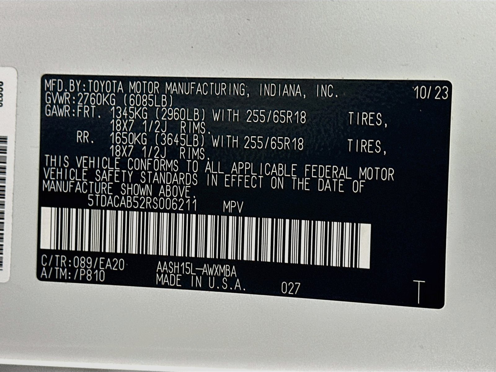 Used 2024 Toyota Grand Highlander AWD Hybrid image 48