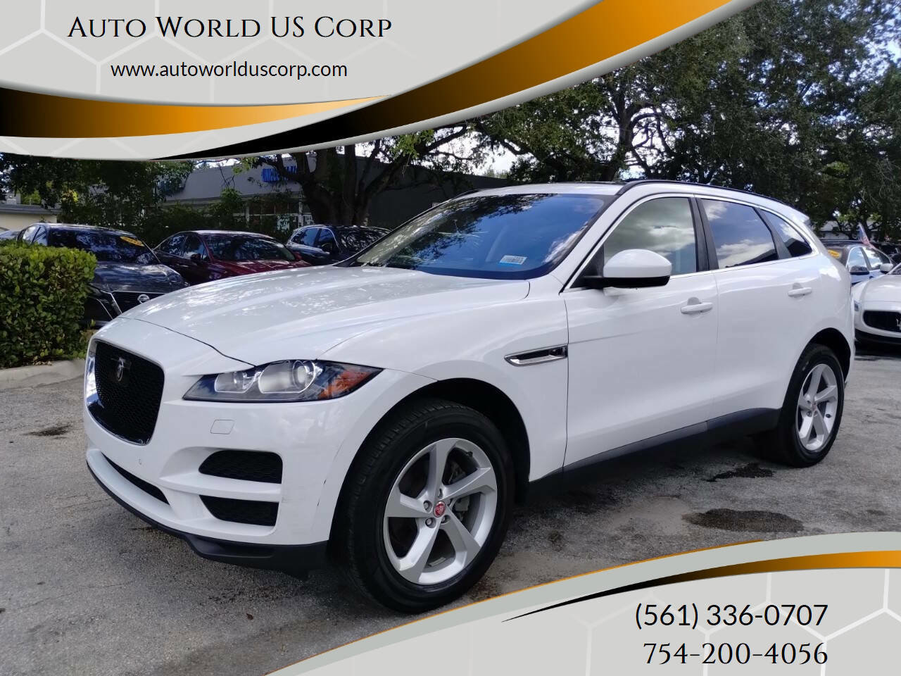Used 2019 Jaguar F-PACE Premium AWD/4WD image 2