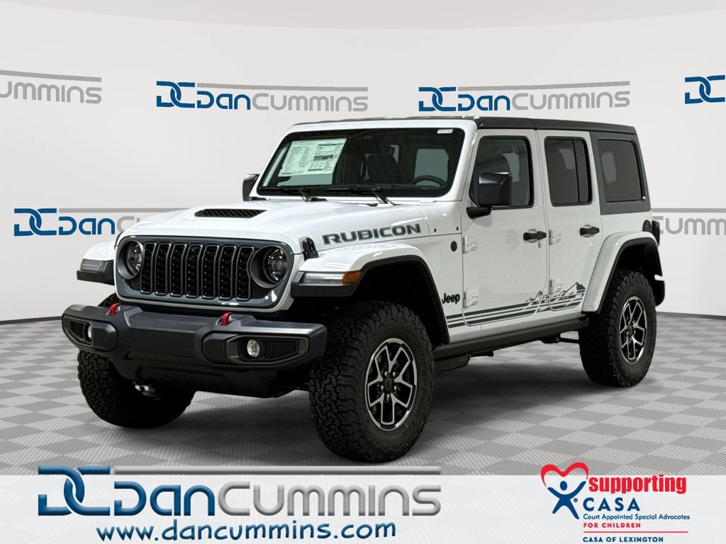 New 2026 Jeep Wrangler Unlimited Rubicon w/ Rockslide Package