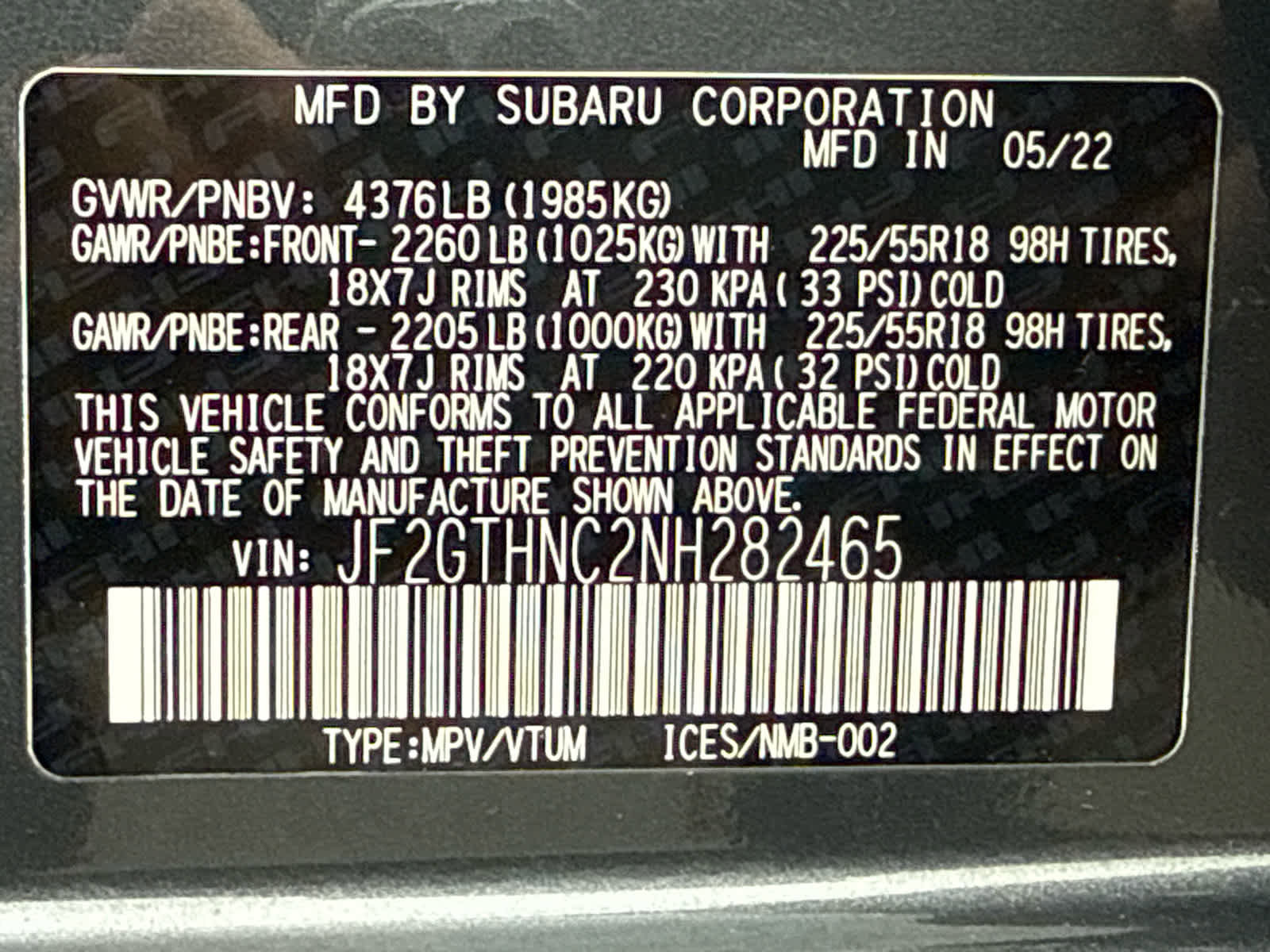 Used 2022 Subaru Crosstrek 2.5i Limited w/ Moonroof Package 2 image 22