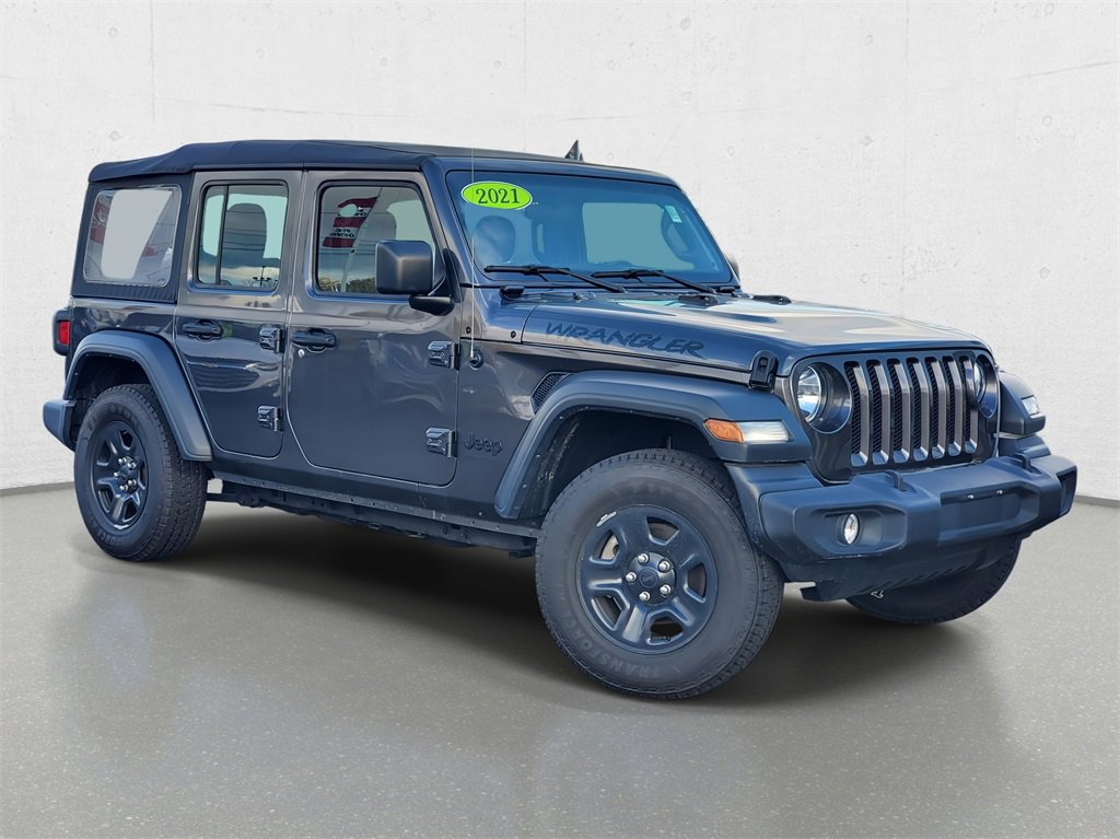 Used 2021 Jeep Wrangler Unlimited Sport image 2