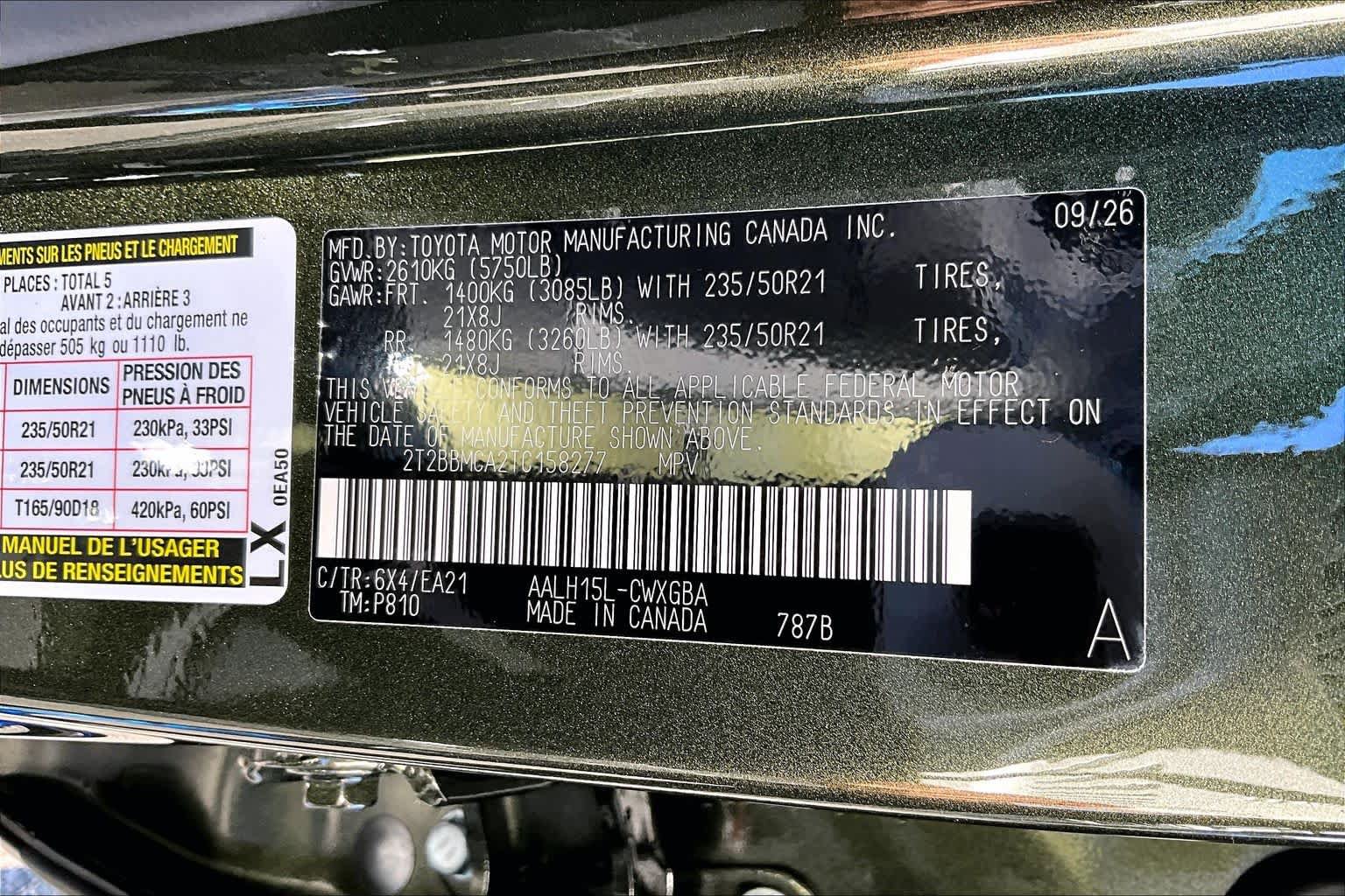 New 2026 Lexus RX 350h AWD/4WD image 22