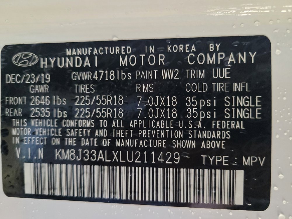 Used 2020 Hyundai Tucson SEL image 33