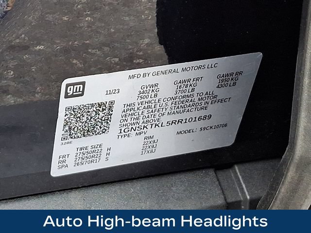 Used 2024 Chevrolet Tahoe High Country w/ Premium Package AWD/4WD image 30