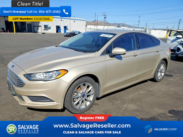 Used 2017 Ford Fusion SE FWD image 1