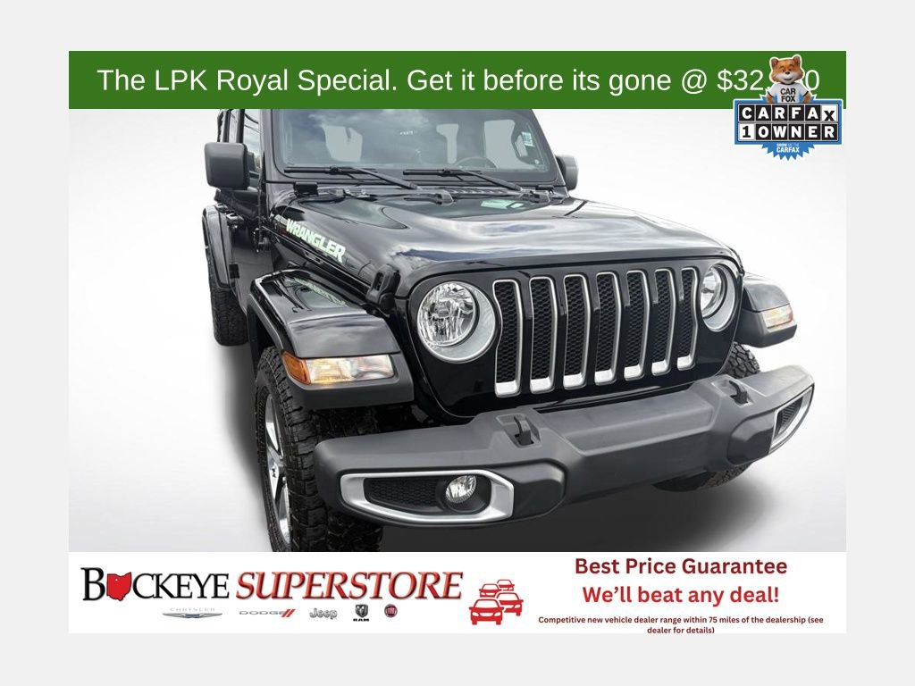 Used 2023 Jeep Wrangler Sahara w/ Cold Weather Group image 1