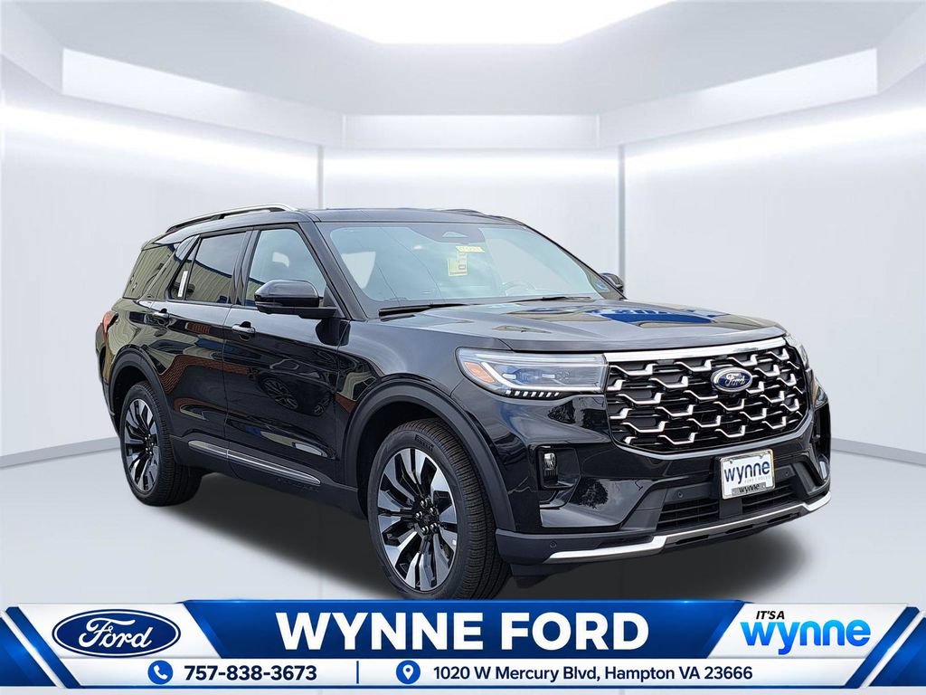 New 2026 Ford Explorer Platinum w/ LUX Leather Package