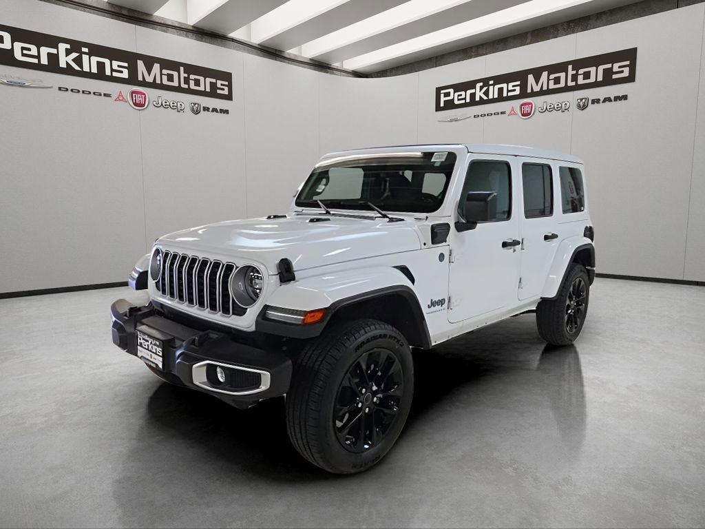 Used 2025 Jeep Wrangler Unlimited Sahara w/ Safety Group AWD/4WD image 1