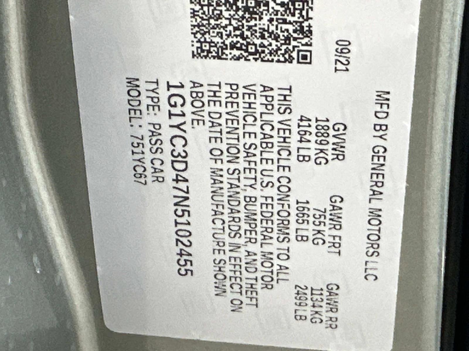 Used 2022 Chevrolet Corvette Stingray Premium Conv image 29