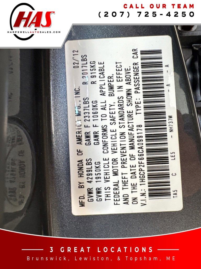 Used 2012 Honda Accord SE image 17