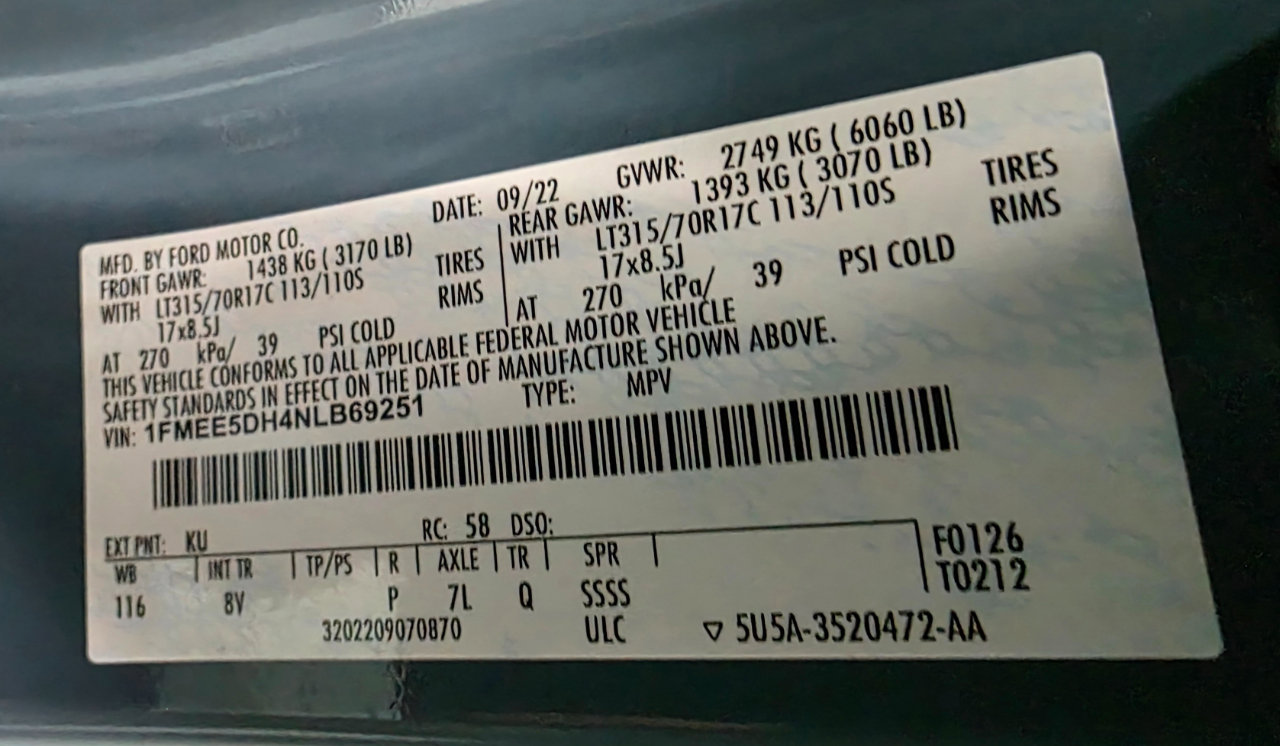 Used 2022 Ford Bronco Badlands image 42