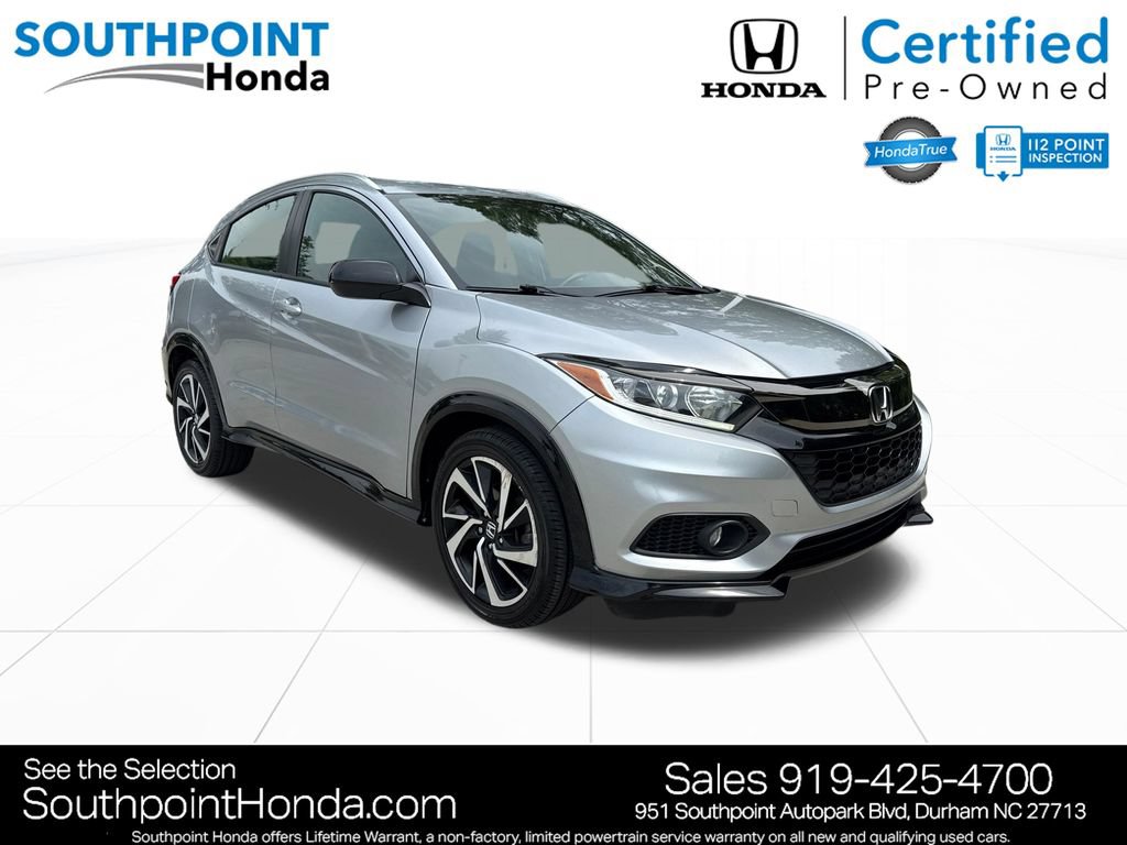 Certified 2020 Honda HR-V Sport