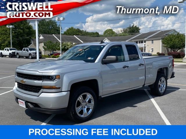 Used 2019 Chevrolet Silverado 1500 Custom w/ Custom Convenience Package AWD/4WD image 1