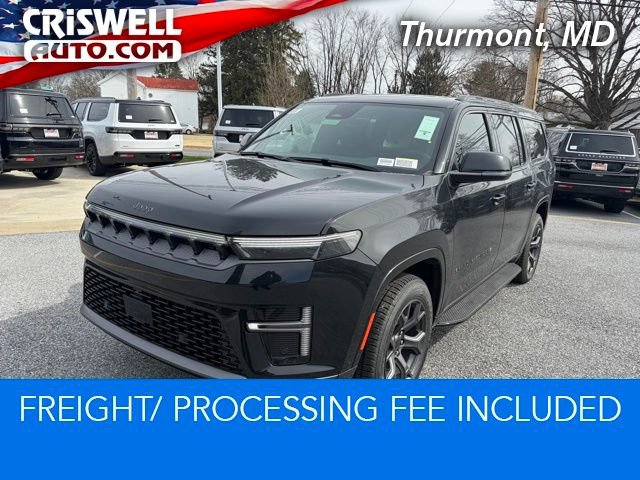 New 2026 Jeep Grand Wagoneer L Limited w/ Rear Seat Video Group I AWD/4WD image 1