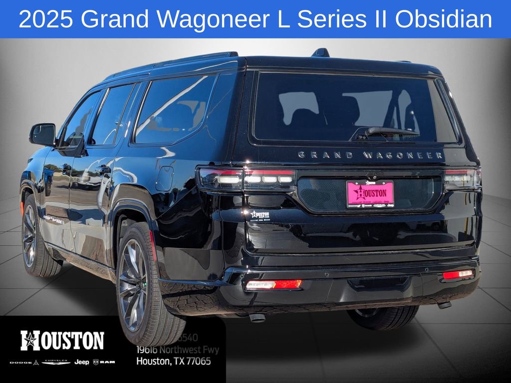 New 2025 Jeep Grand Wagoneer L Series II Obsidian w/ Quick Order Packagew 28T image 5