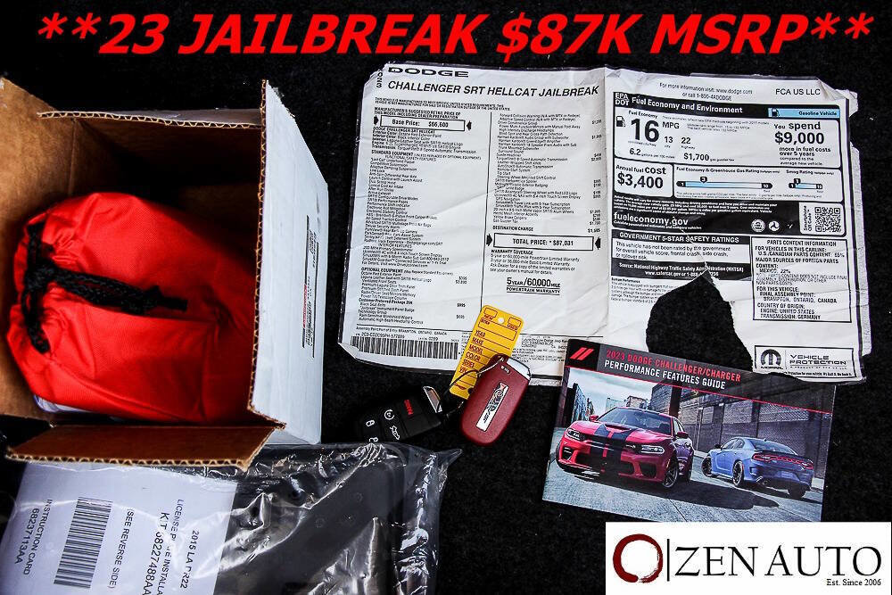 Used 2023 Dodge Challenger SRT Hellcat Jailbreak image 16