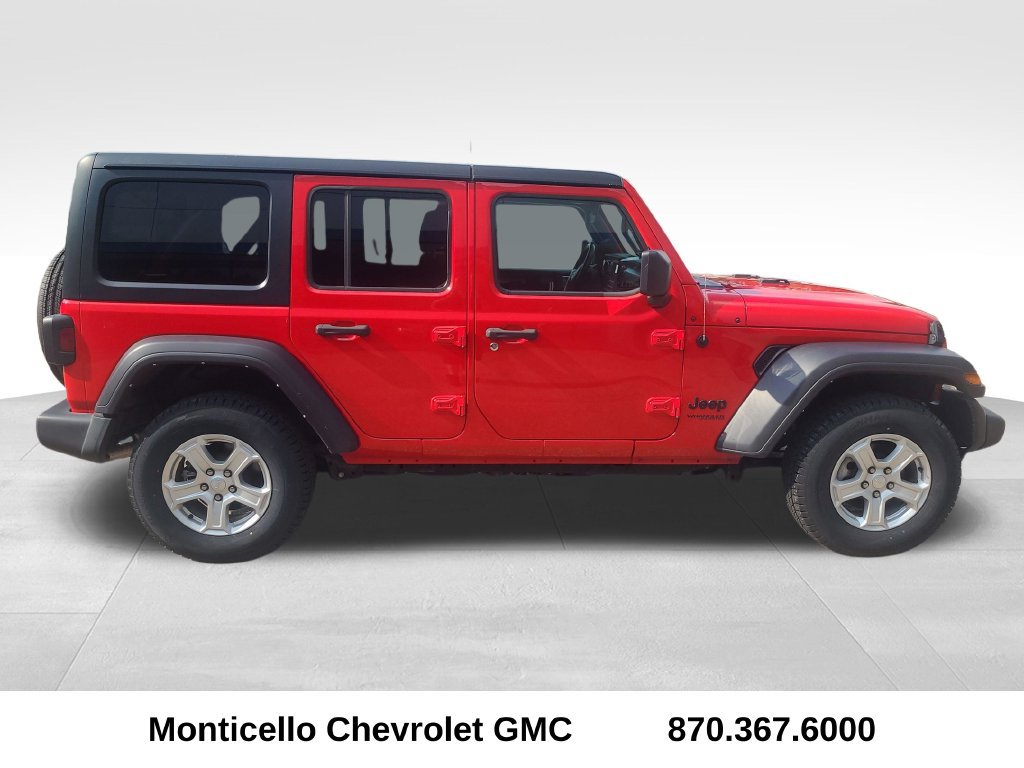 Used 2022 Jeep Wrangler Unlimited Sport AWD/4WD image 9