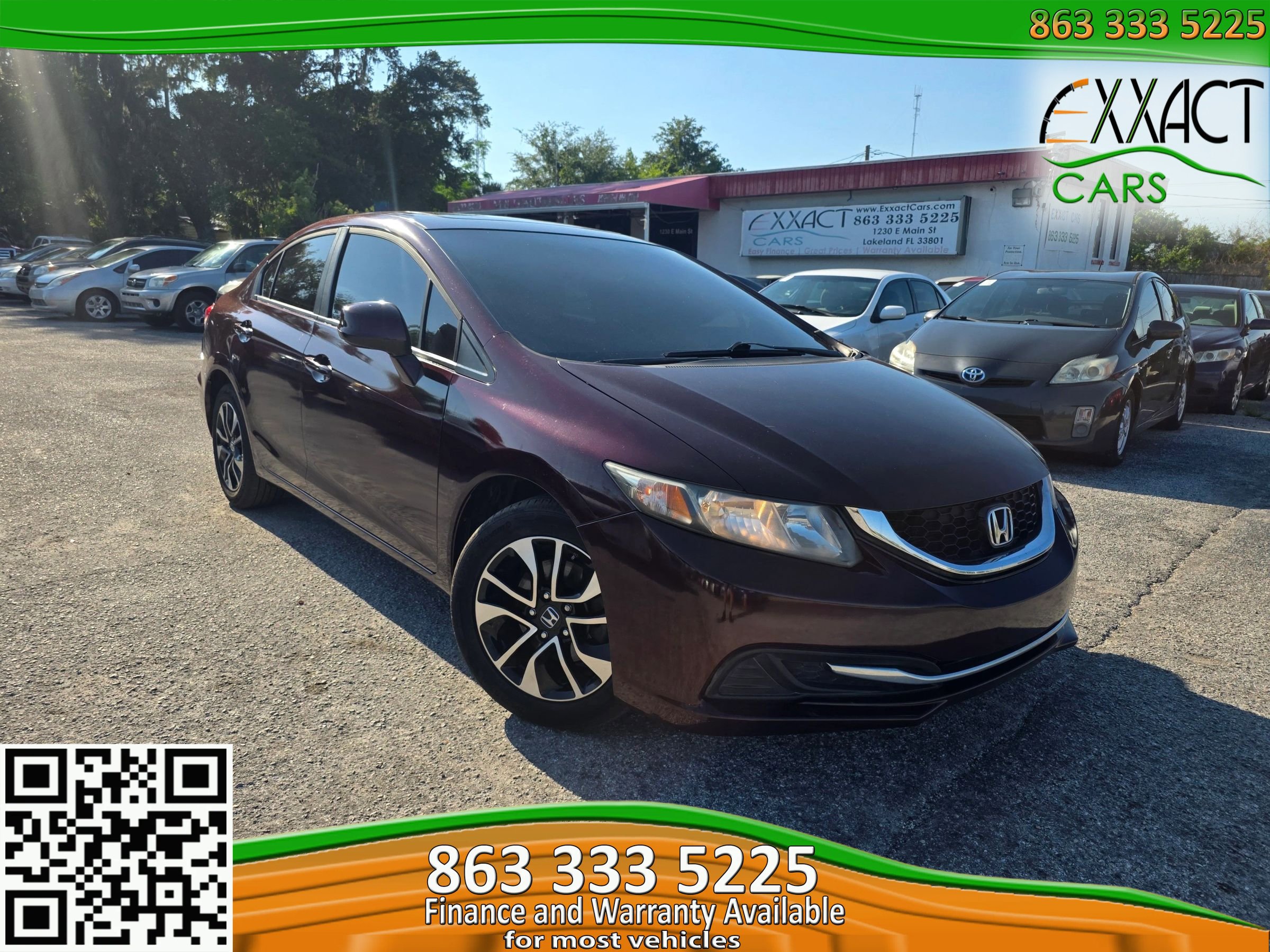 Used 2013 Honda Civic EX image 1