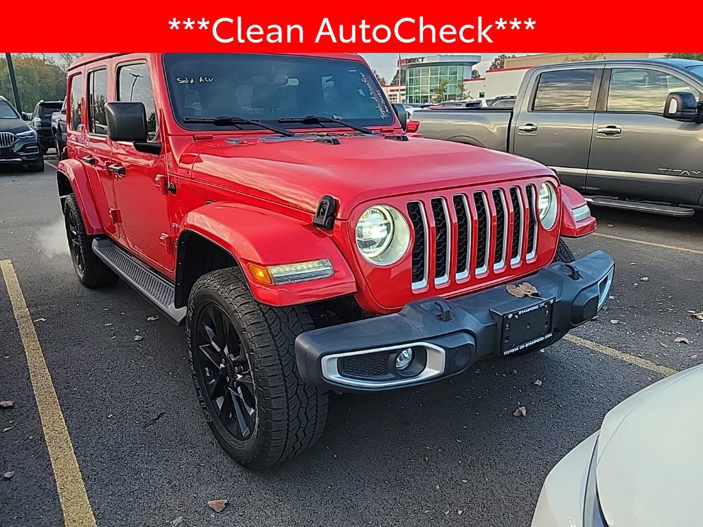 Used 2021 Jeep Wrangler Unlimited Sahara w/ Cold Weather Group AWD/4WD image 3