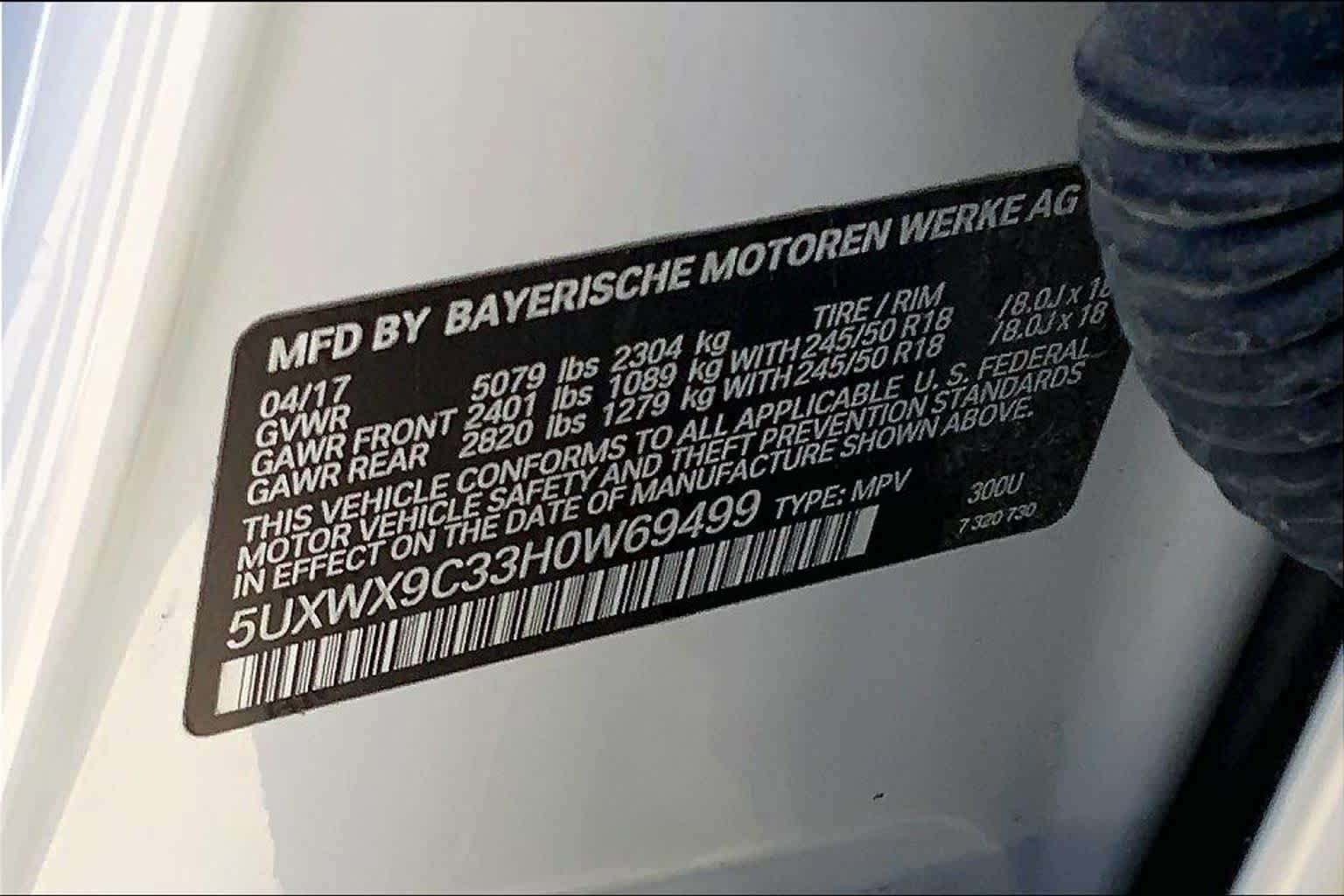 Used 2017 BMW X3 xDrive28i AWD/4WD image 33