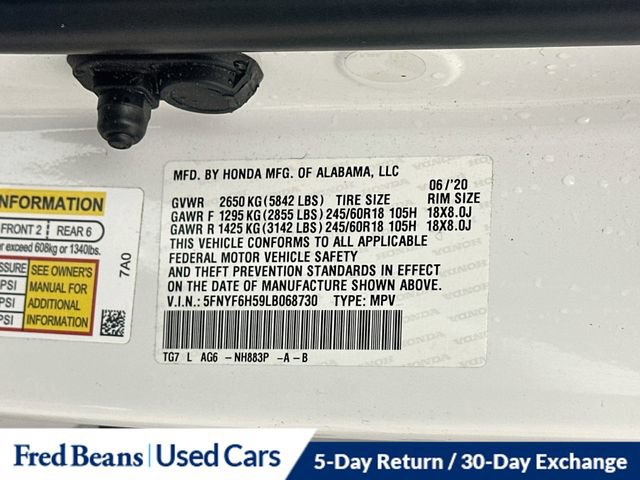 Used 2020 Honda Pilot EX-L image 38