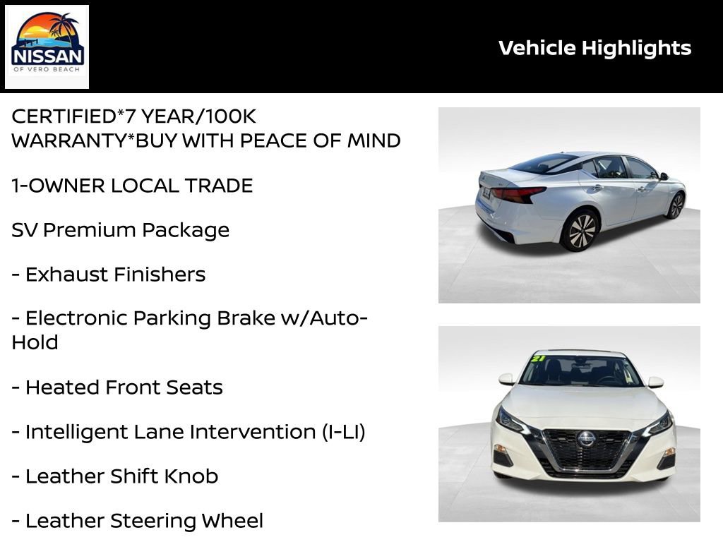 Used 2021 Nissan Altima 2.5 SV w/ SV Premium Package image 19