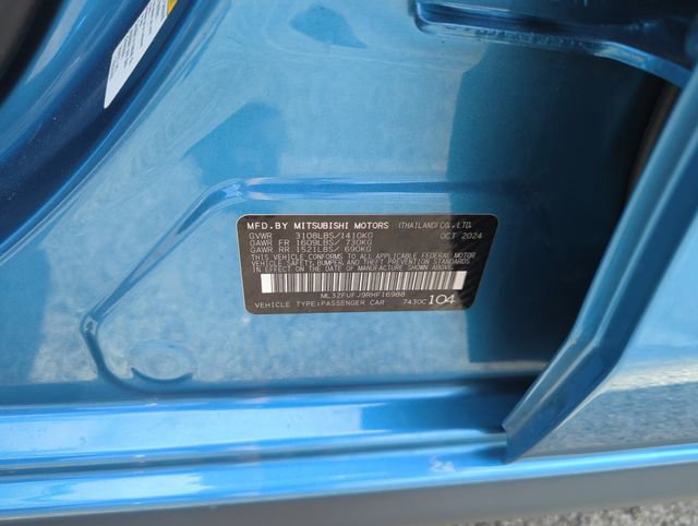 Used 2024 Mitsubishi Mirage G4 ES FWD image 46