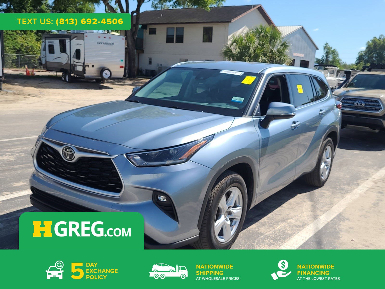 Used 2021 Toyota Highlander LE image 1